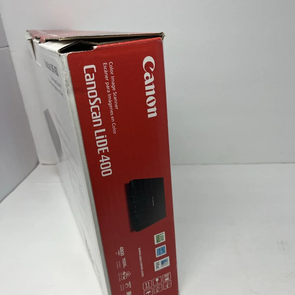 Canon CanoScan Lide 400 Slim Scanner, 2996C002 7.7